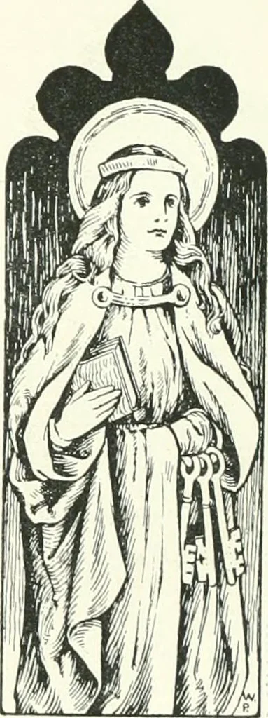 An illustration from Roodscreens and roodlofts, 1909, leaf 113