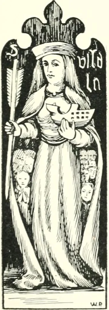 An illustration from Roodscreens and roodlofts, 1909, leaf 116