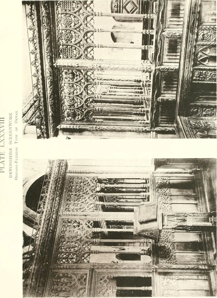 An illustration from Roodscreens and roodlofts, 1909, leaf 120