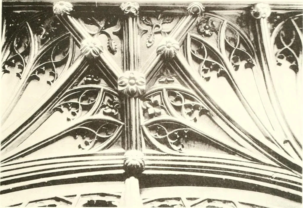 An illustration from Roodscreens and roodlofts, 1909, leaf 126