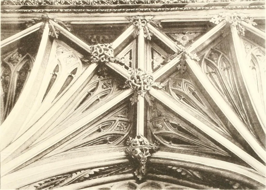 An illustration from Roodscreens and roodlofts, 1909, leaf 132