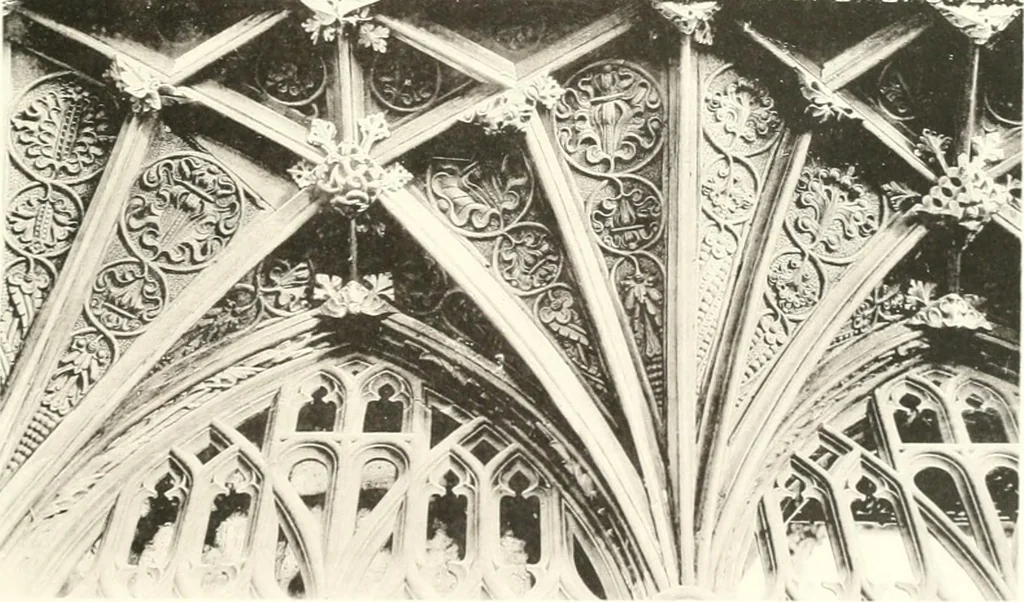 An illustration from Roodscreens and roodlofts, 1909, leaf 138
