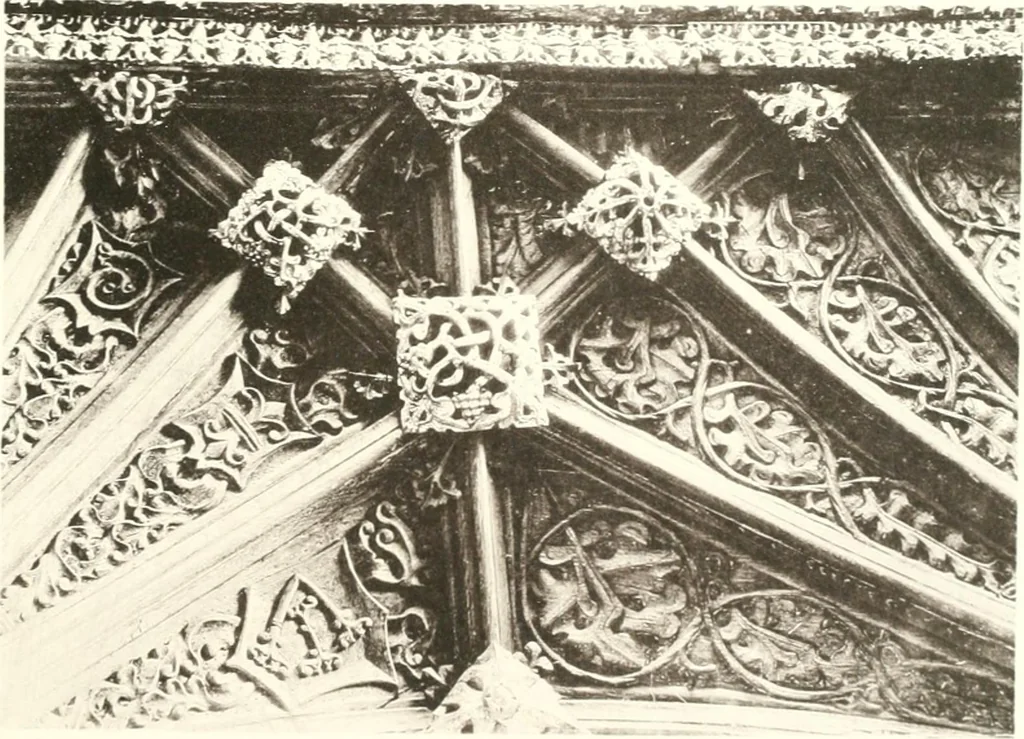 An illustration from Roodscreens and roodlofts, 1909, leaf 144