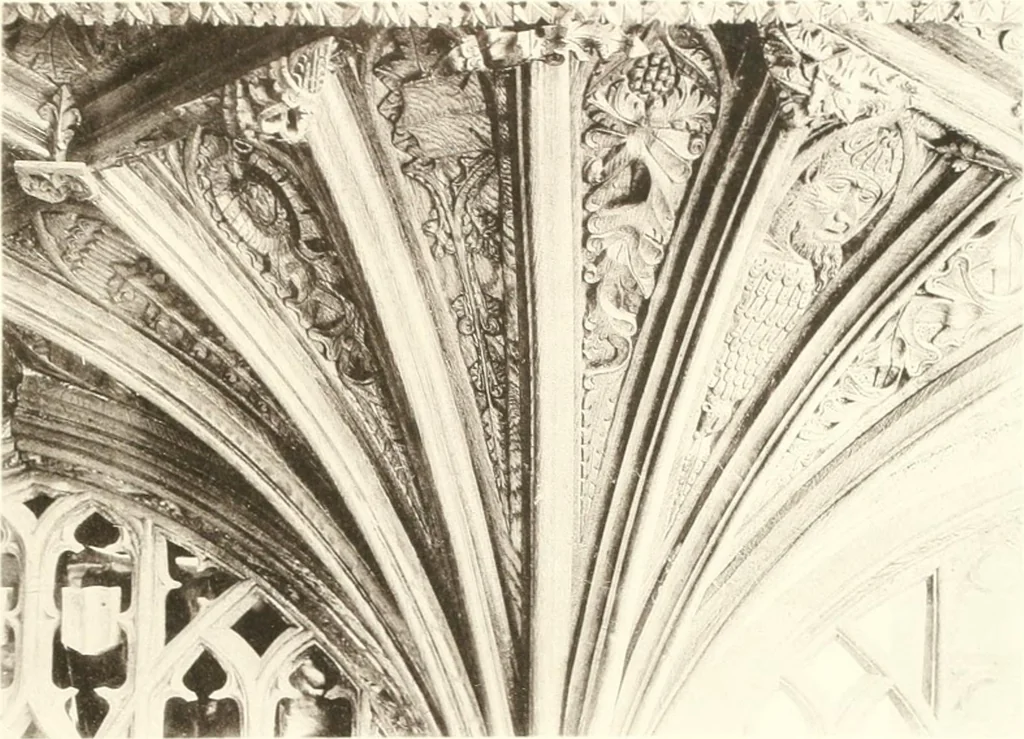 An illustration from Roodscreens and roodlofts, 1909, leaf 156