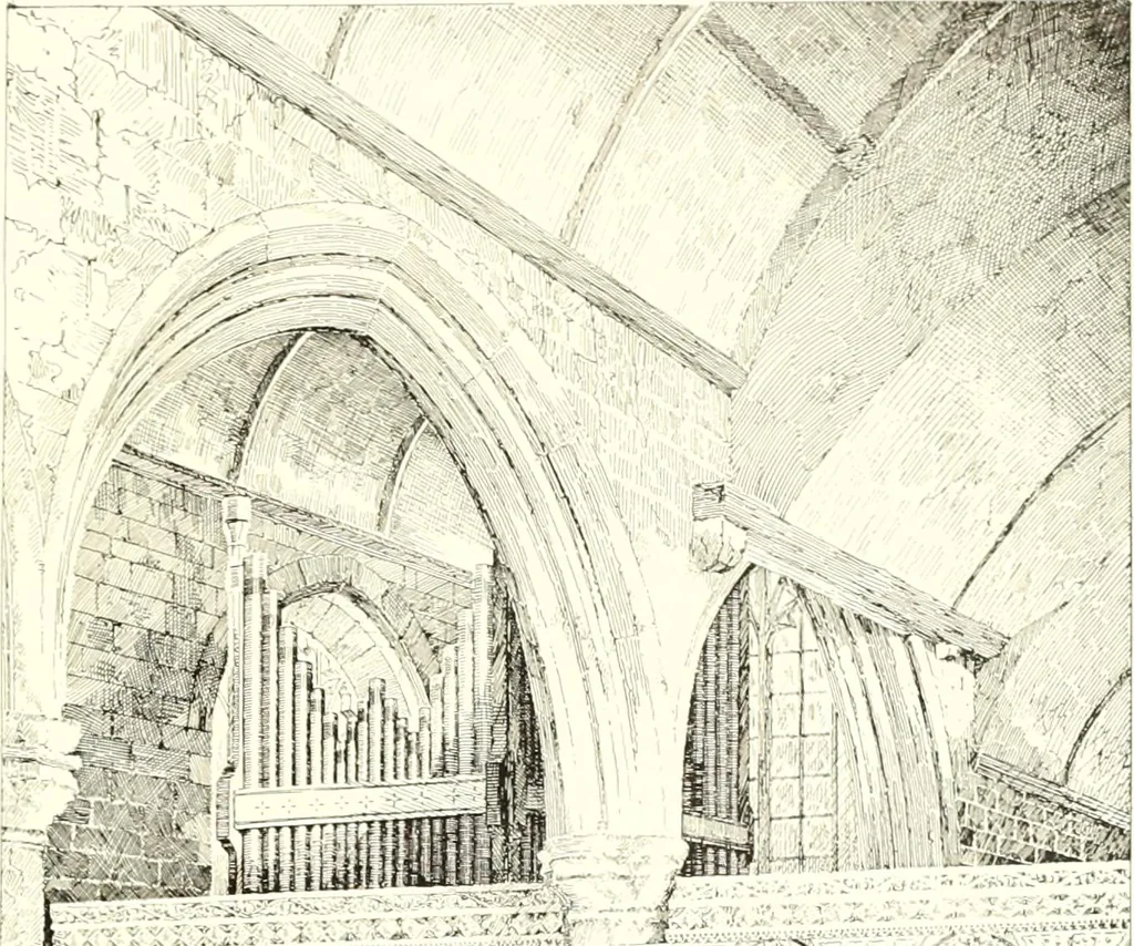 An illustration from Roodscreens and roodlofts, 1909, leaf 162