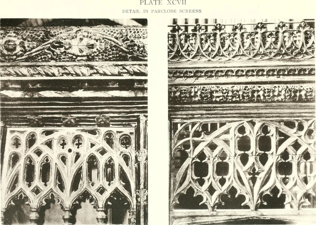 An illustration from Roodscreens and roodlofts, 1909, leaf 172