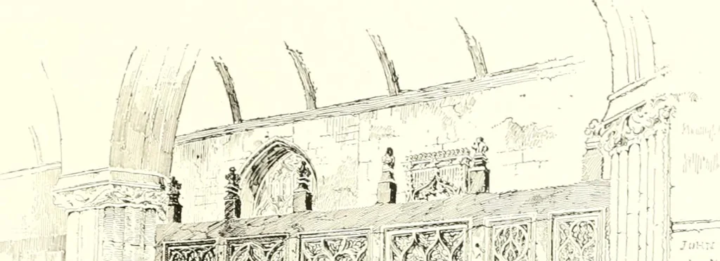 An illustration from Roodscreens and roodlofts, 1909, leaf 176