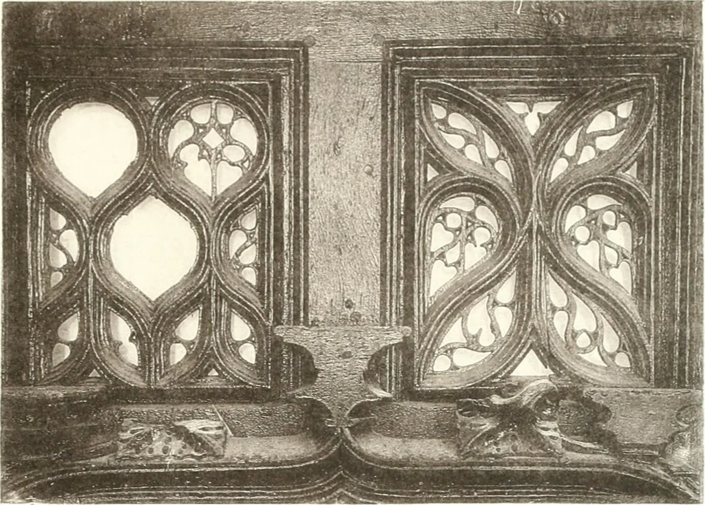 An illustration from Roodscreens and roodlofts, 1909, leaf 182