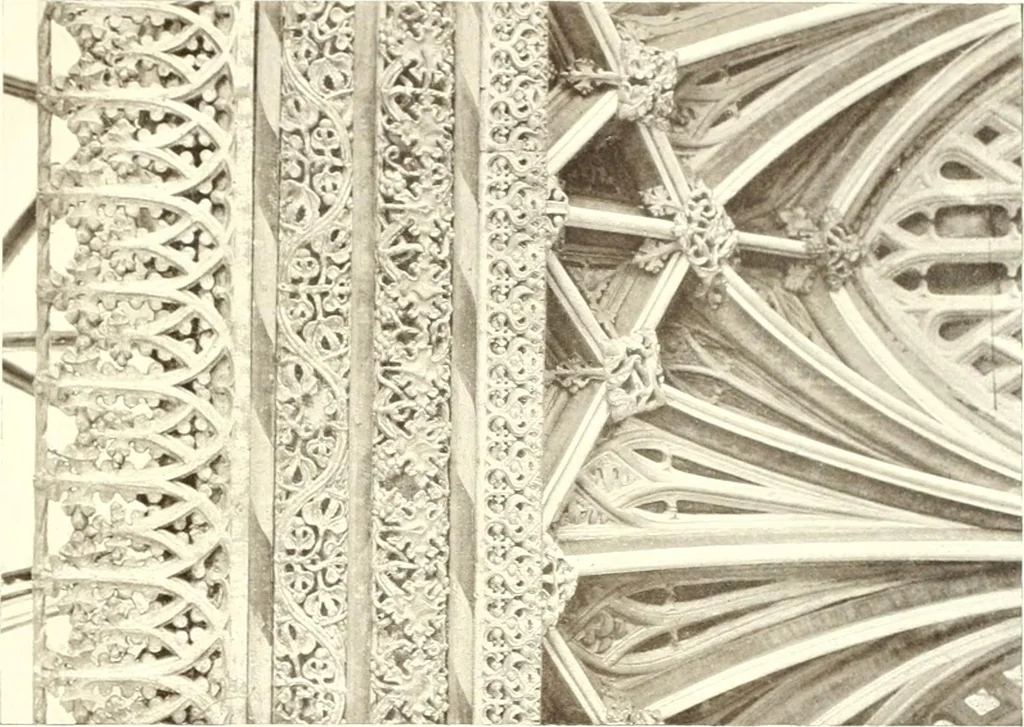 An illustration from Roodscreens and roodlofts, 1909, leaf 190
