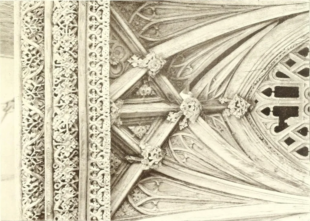 An illustration from Roodscreens and roodlofts, 1909, leaf 190