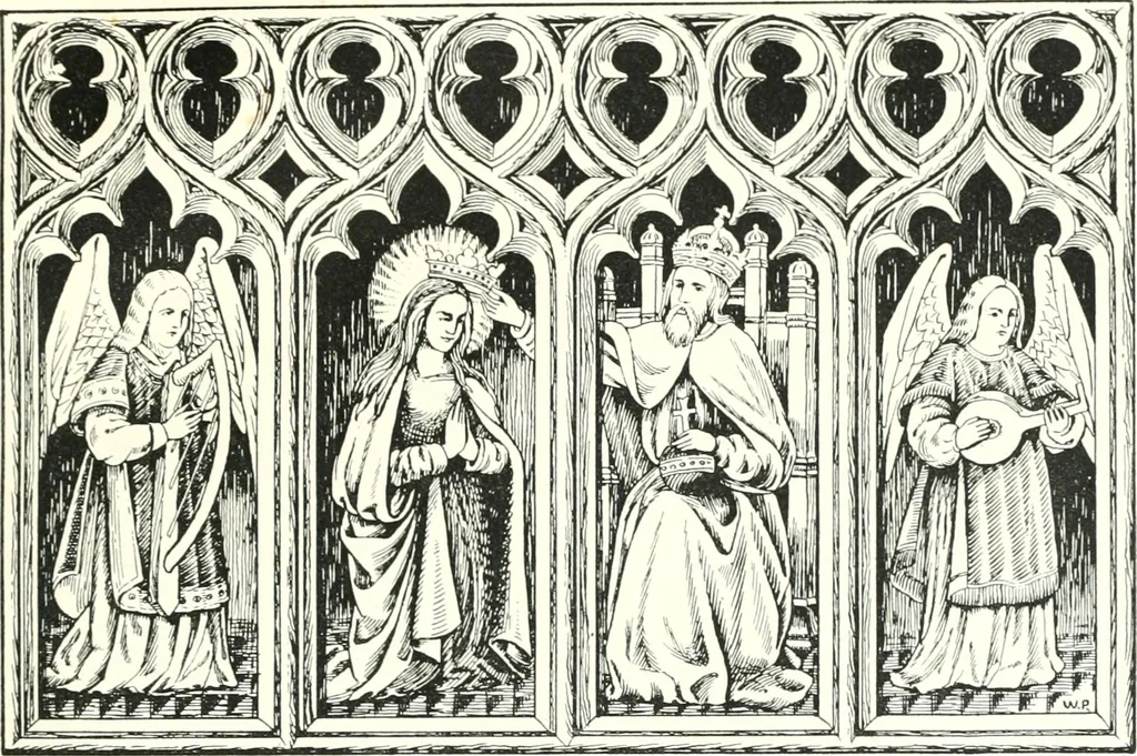 An illustration from Roodscreens and roodlofts, 1909, leaf 20