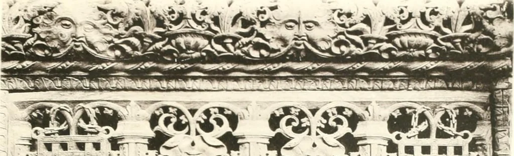 An illustration from Roodscreens and roodlofts, 1909, leaf 206