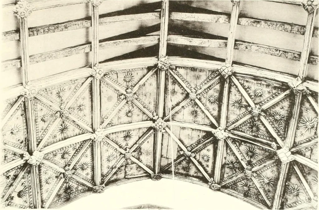 An illustration from Roodscreens and roodlofts, 1909, leaf 212