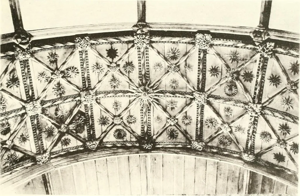 An illustration from Roodscreens and roodlofts, 1909, leaf 212
