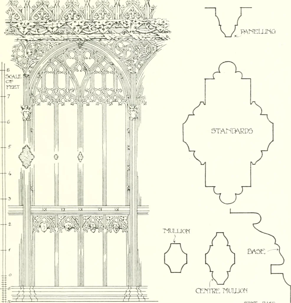 An illustration from Roodscreens and roodlofts, 1909, leaf 224