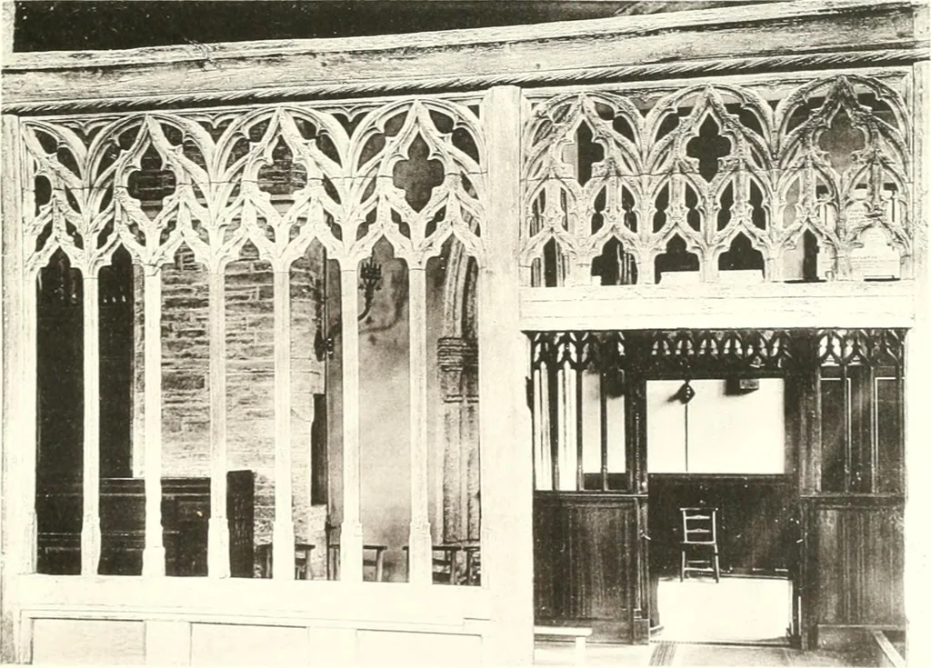 An illustration from Roodscreens and roodlofts, 1909, leaf 226