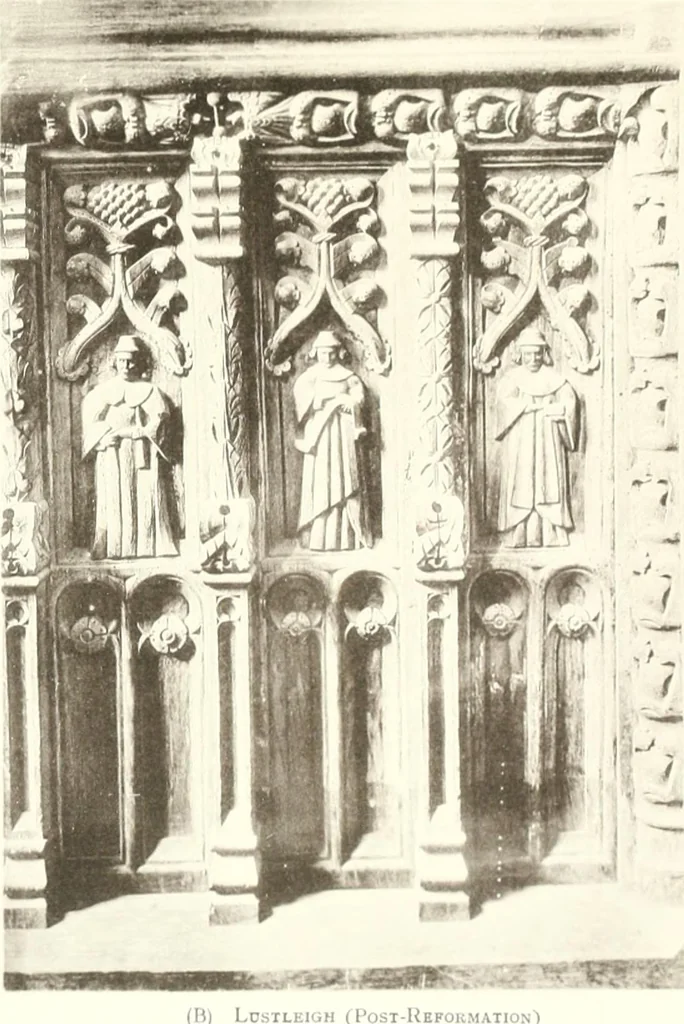 An illustration from Roodscreens and roodlofts, 1909, leaf 232