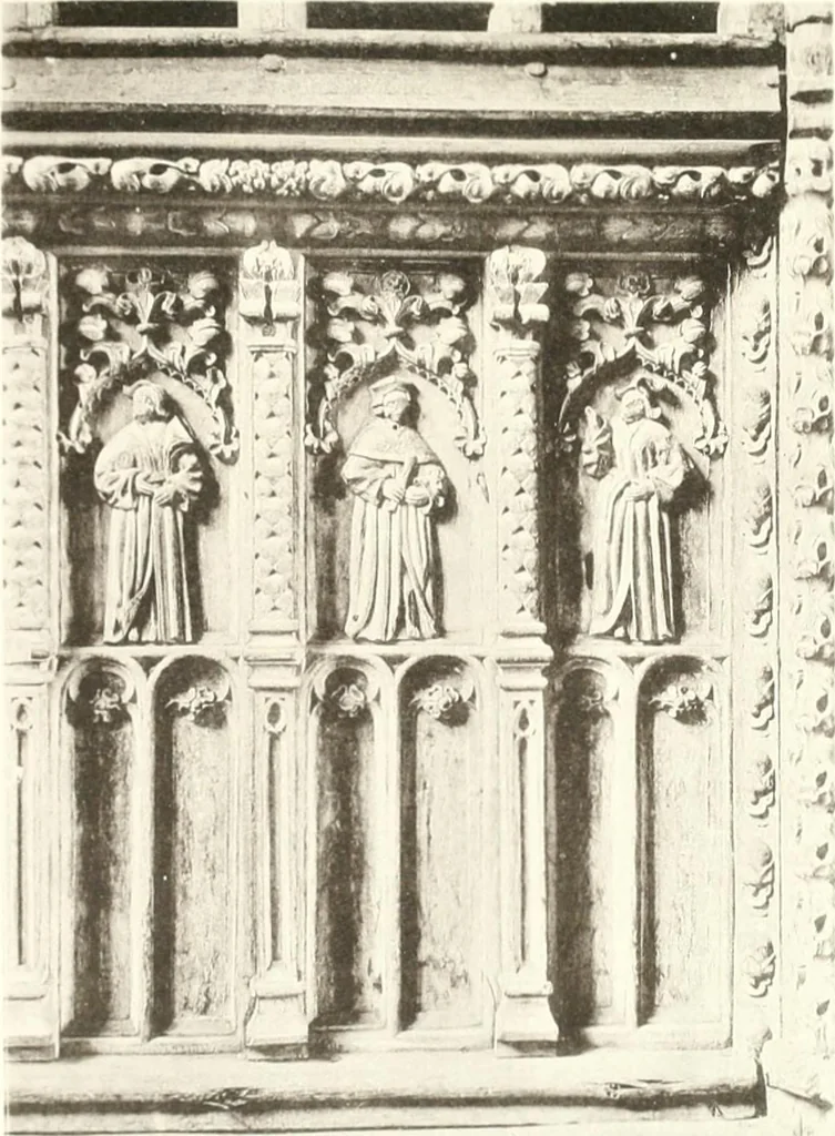 An illustration from Roodscreens and roodlofts, 1909, leaf 232