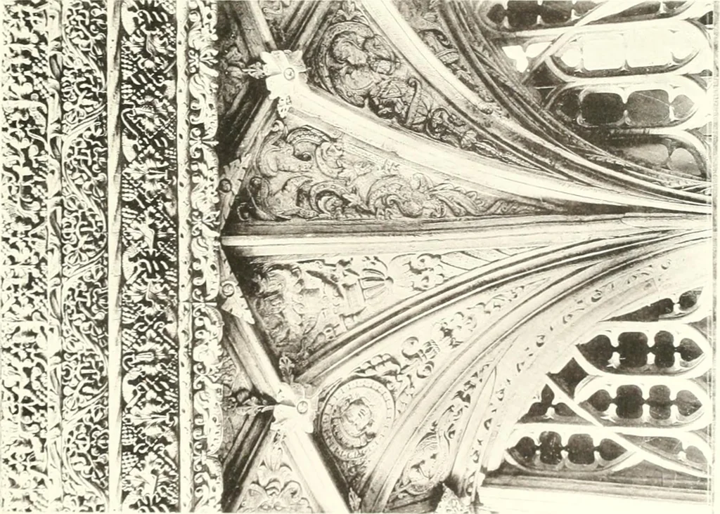 An illustration from Roodscreens and roodlofts, 1909, leaf 238