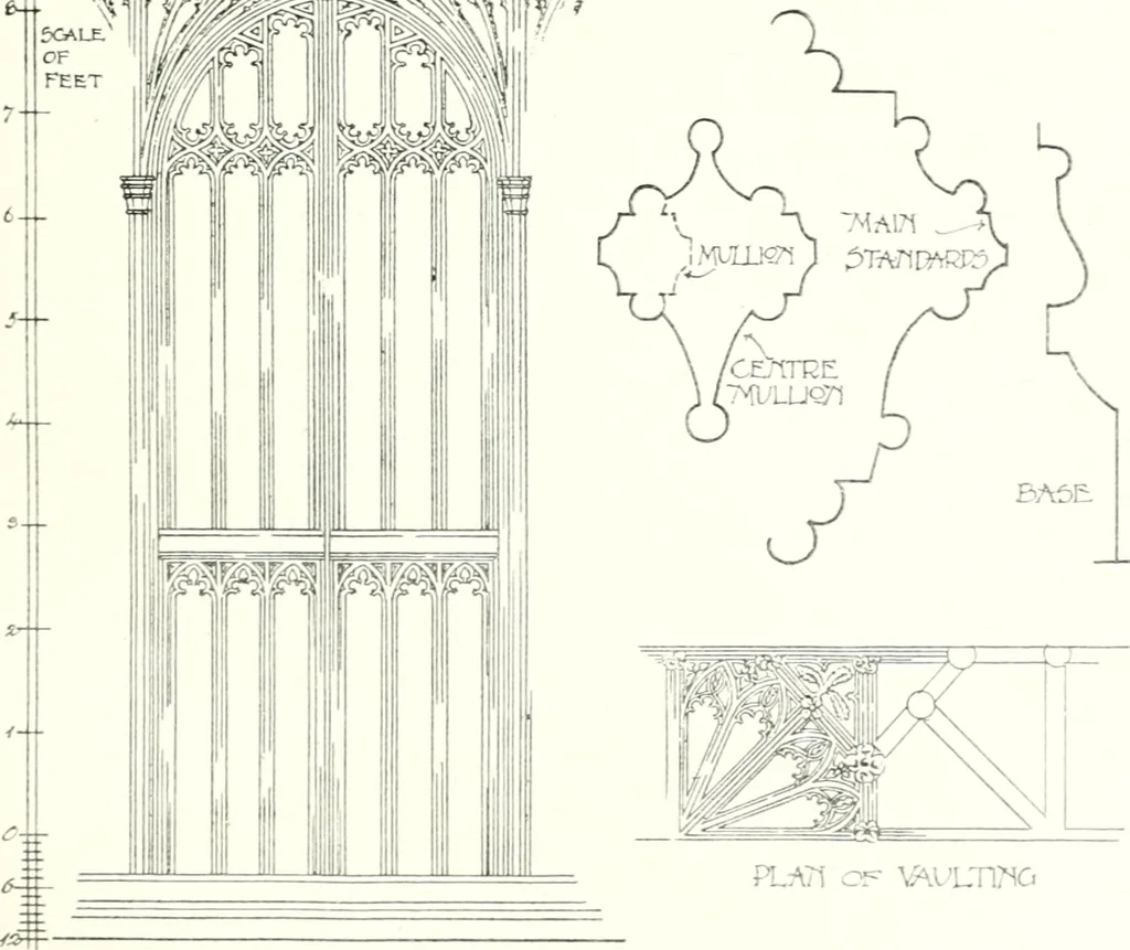 An illustration from Roodscreens and roodlofts, 1909, leaf 248