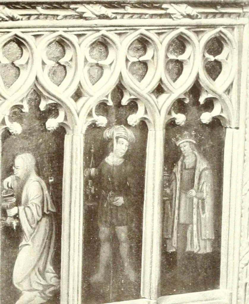 An illustration from Roodscreens and roodlofts, 1909, leaf 26