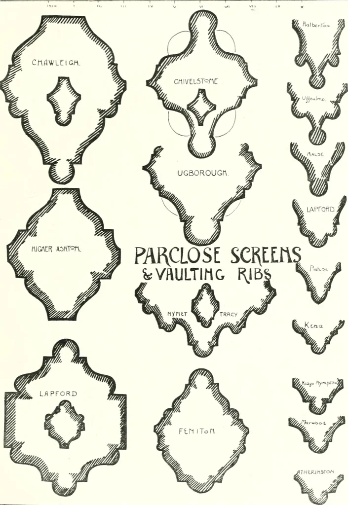 An illustration from Roodscreens and roodlofts, 1909, leaf 268