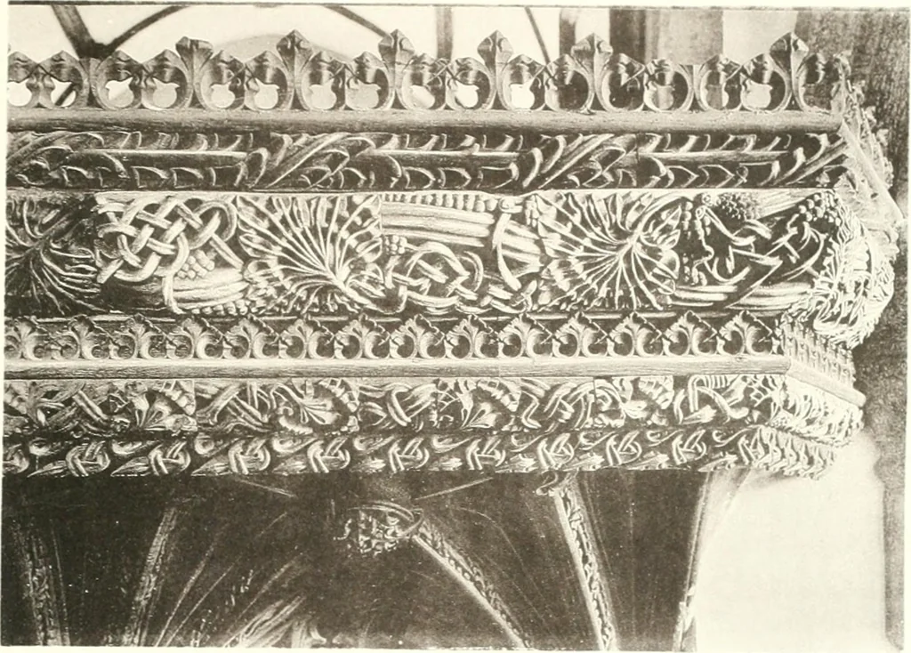 An illustration from Roodscreens and roodlofts, 1909, leaf 288