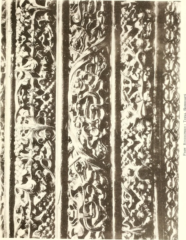 An illustration from Roodscreens and roodlofts, 1909, leaf 294