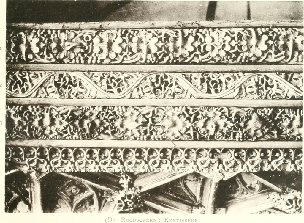 An illustration from Roodscreens and roodlofts, 1909, leaf 312