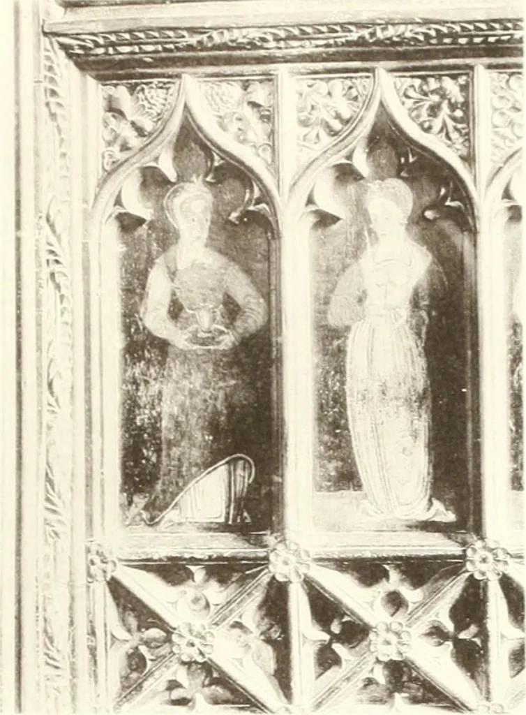 An illustration from Roodscreens and roodlofts, 1909, leaf 328