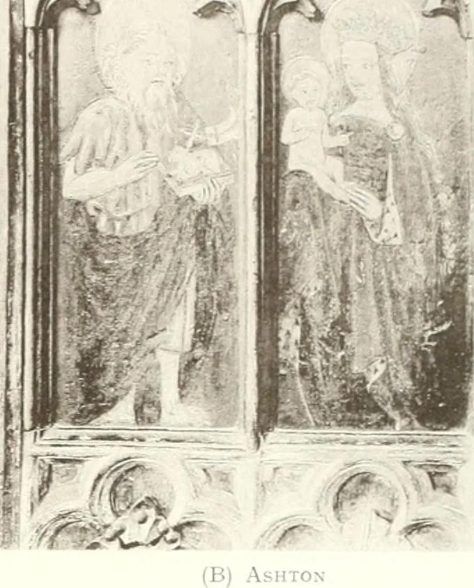 An illustration from Roodscreens and roodlofts, 1909, leaf 328