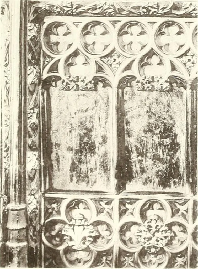 An illustration from Roodscreens and roodlofts, 1909, leaf 328