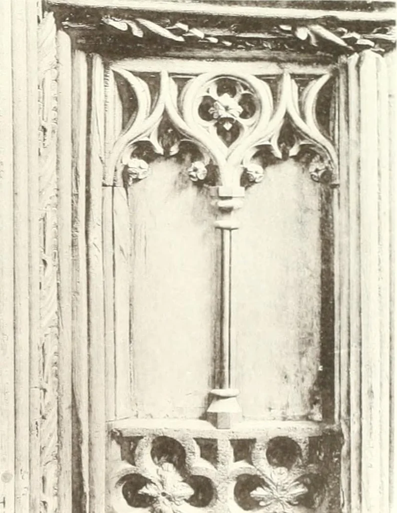 An illustration from Roodscreens and roodlofts, 1909, leaf 328