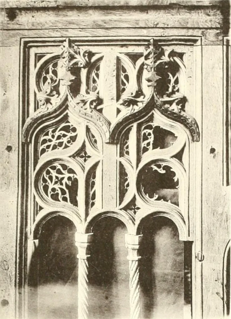 An illustration from Roodscreens and roodlofts, 1909, leaf 338