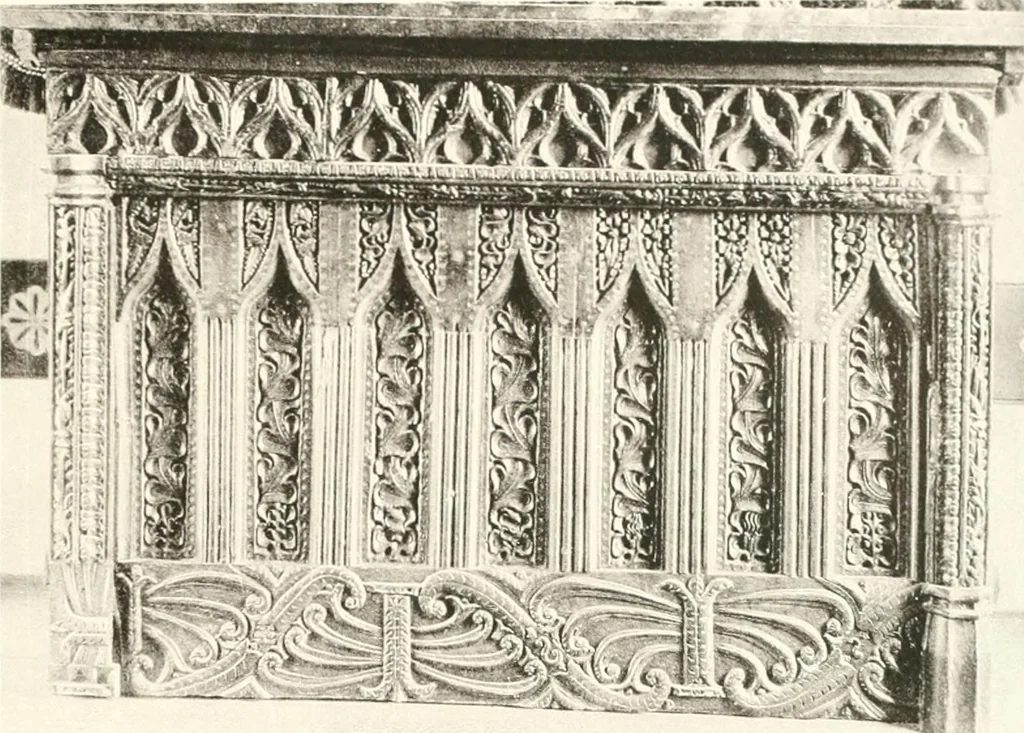 An illustration from Roodscreens and roodlofts, 1909, leaf 342