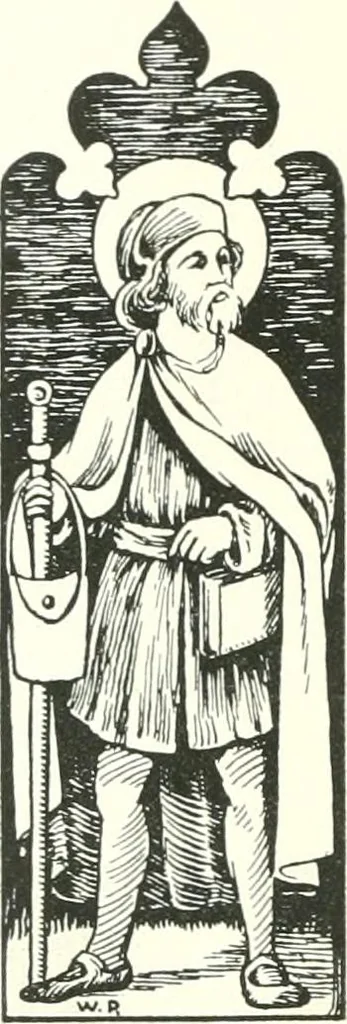 An illustration from Roodscreens and roodlofts, 1909, leaf 35