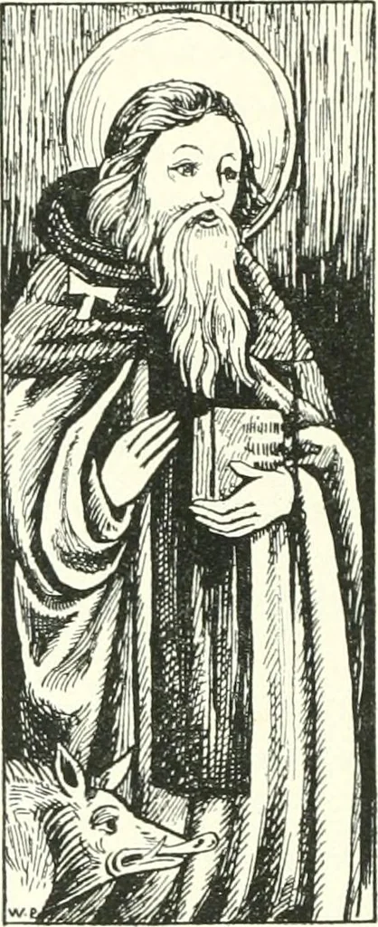 An illustration from Roodscreens and roodlofts, 1909, leaf 35