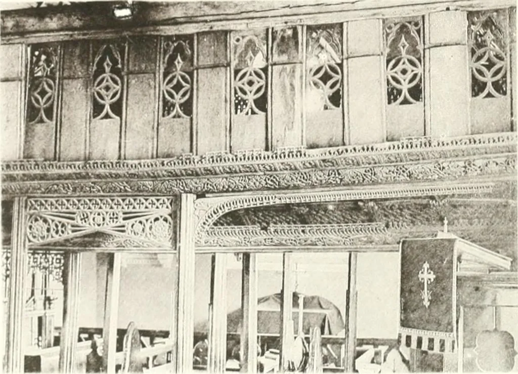 An illustration from Roodscreens and roodlofts, 1909, leaf 354