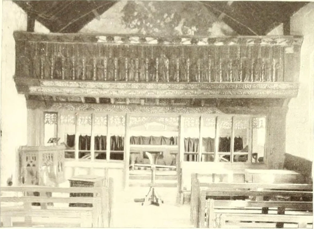 An illustration from Roodscreens and roodlofts, 1909, leaf 360