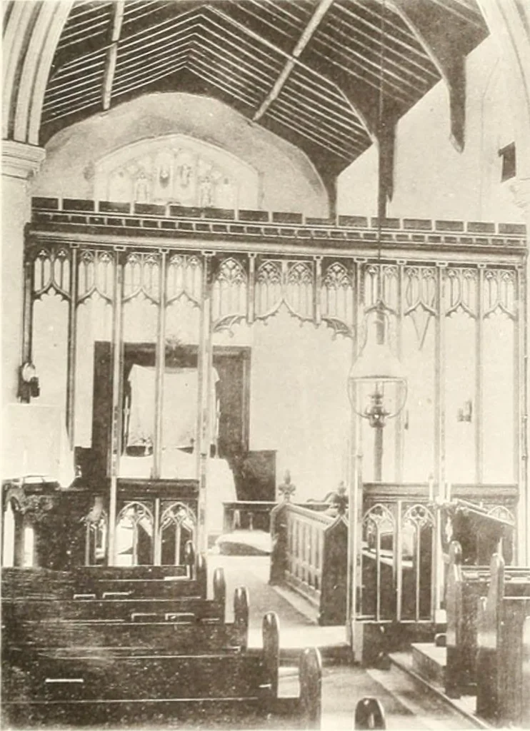 An illustration from Roodscreens and roodlofts, 1909, leaf 366