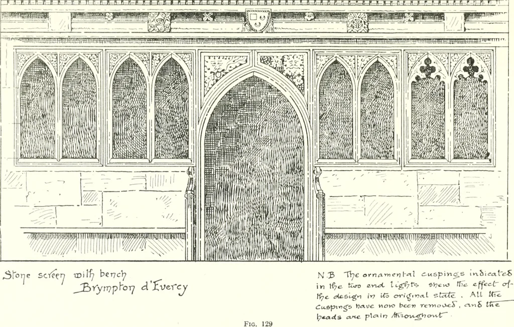 An illustration from Roodscreens and roodlofts, 1909, leaf 368