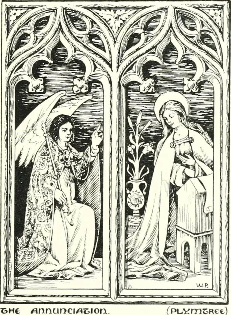 An illustration from Roodscreens and roodlofts, 1909, leaf 38
