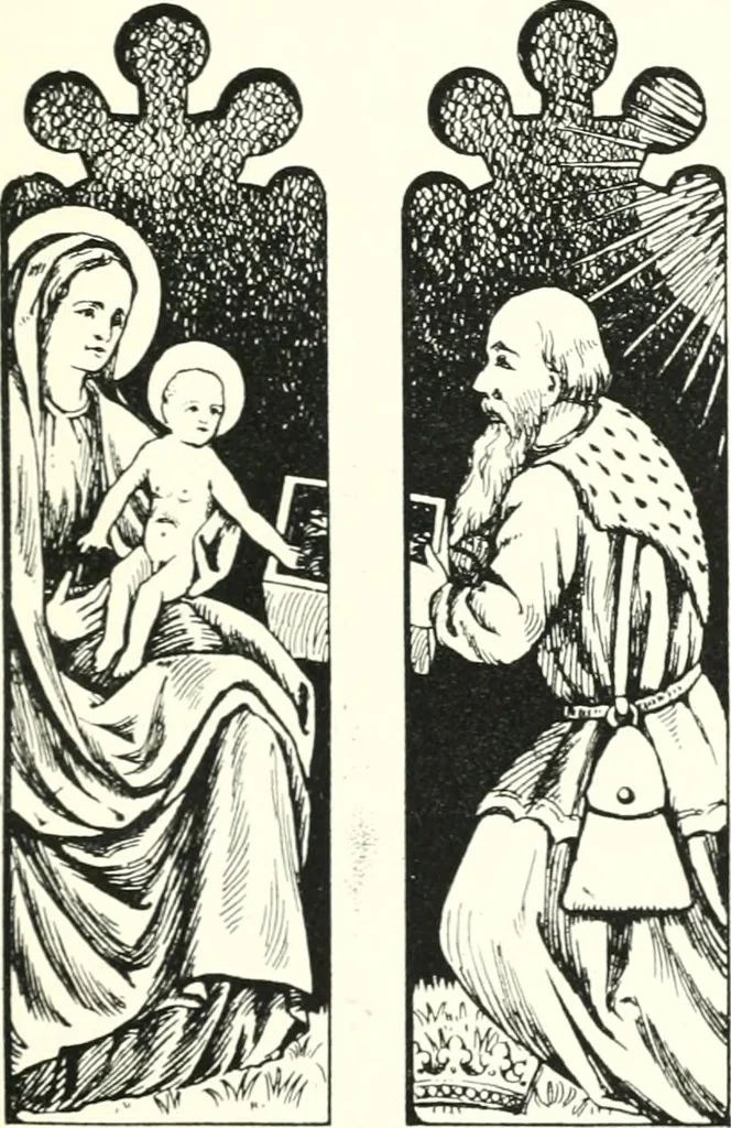 An illustration from Roodscreens and roodlofts, 1909, leaf 40