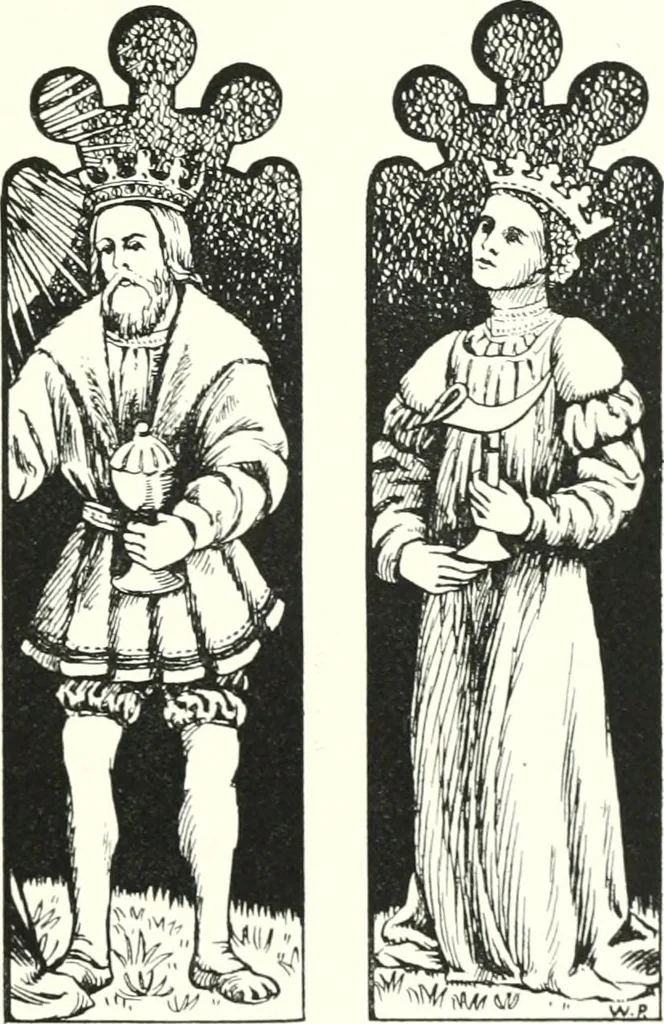An illustration from Roodscreens and roodlofts, 1909, leaf 40