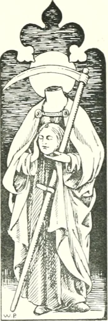 An illustration from Roodscreens and roodlofts, 1909, leaf 44