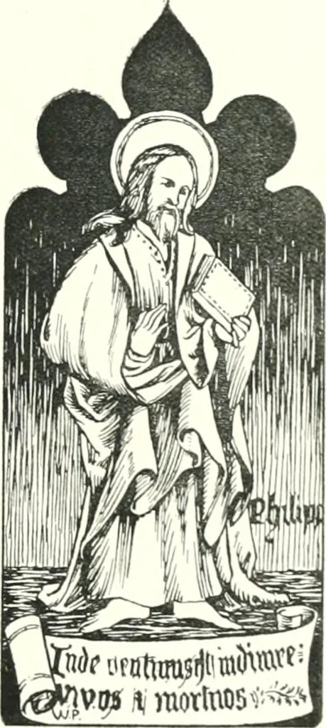 An illustration from Roodscreens and roodlofts, 1909, leaf 56