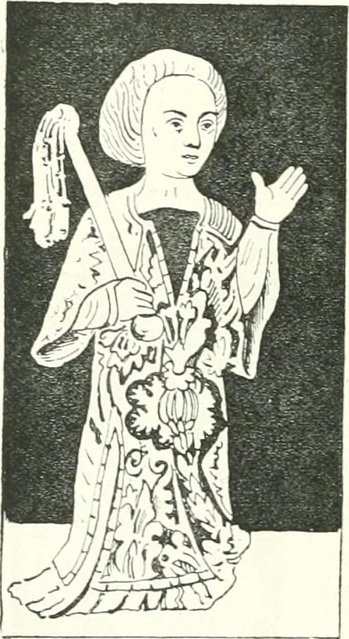 An illustration from Roodscreens and roodlofts, 1909, leaf 59
