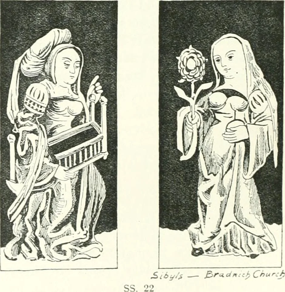 An illustration from Roodscreens and roodlofts, 1909, leaf 59