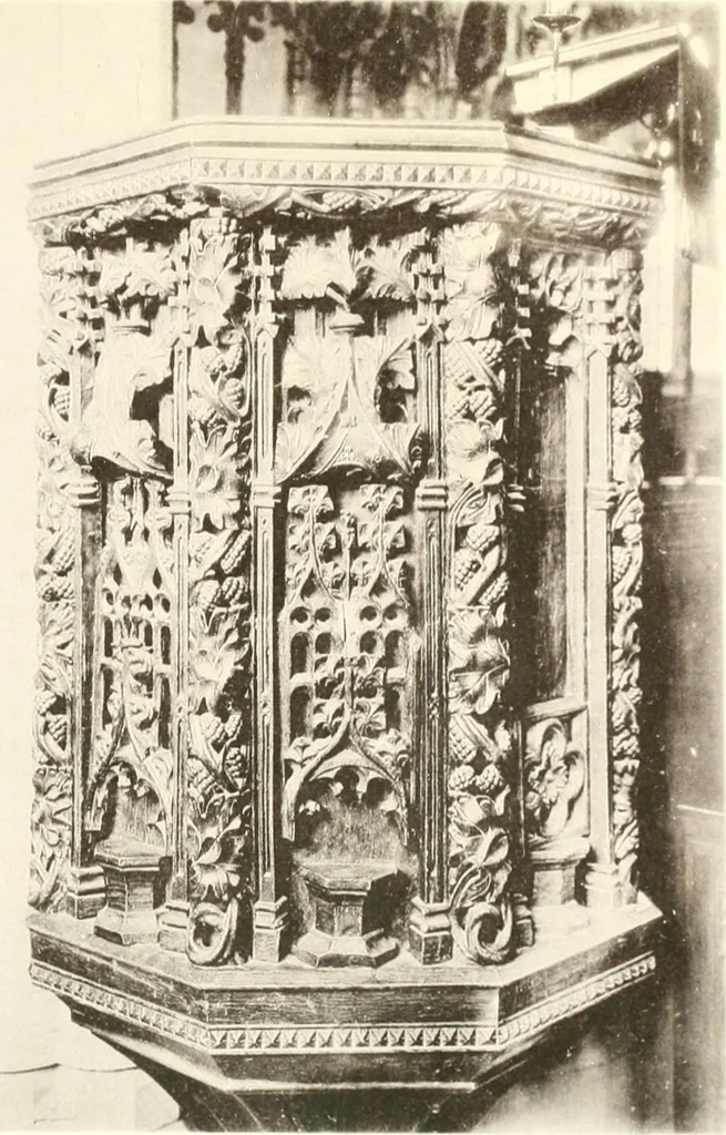An illustration from Roodscreens and roodlofts, 1909, leaf 60