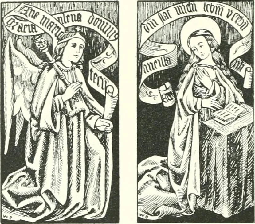 An illustration from Roodscreens and roodlofts, 1909, leaf 63